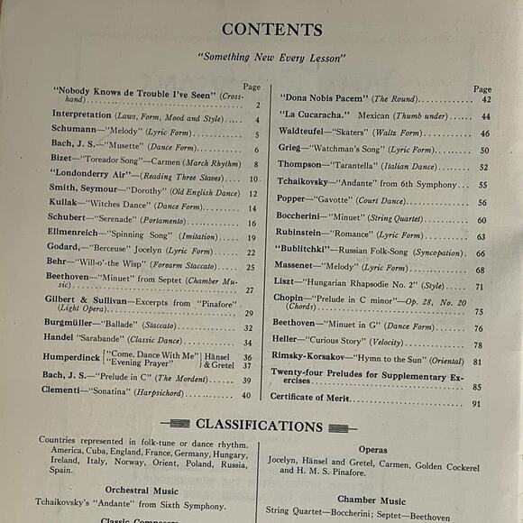 Vintage John Thompson's Modern Course for the Piano Third Grade Book from 1938 - Picture 7 of 12